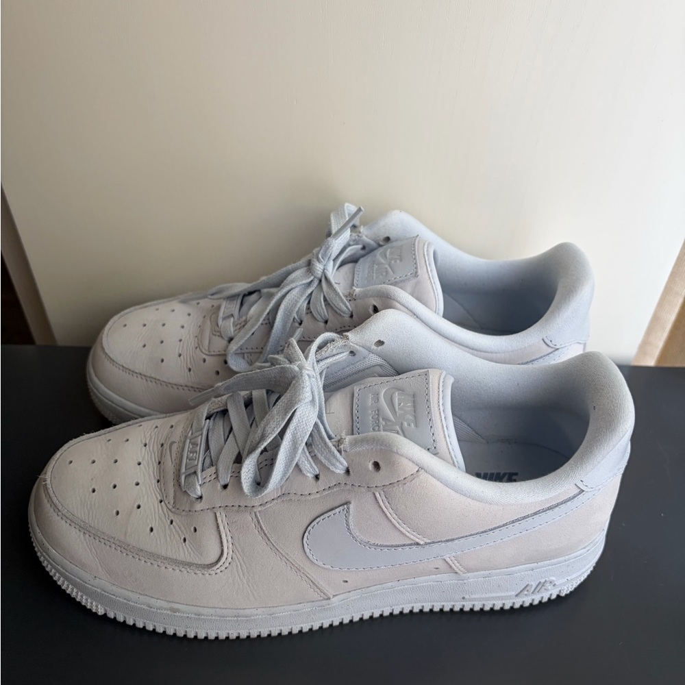Nike Air Force 1 Low Women's Sneakers - Light Blue - Picture 3 of 5